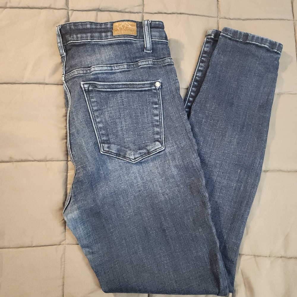 E43‎ Judy Blue Skinny Fit Jeans Womens 11/30 Dark Wash High Rise Stretch Denim